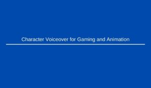 Character Voiceover