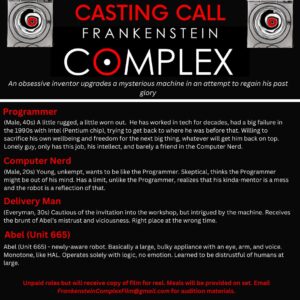 Frankenstein Complex casting