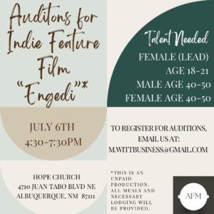 Film Auditions with UNM alum