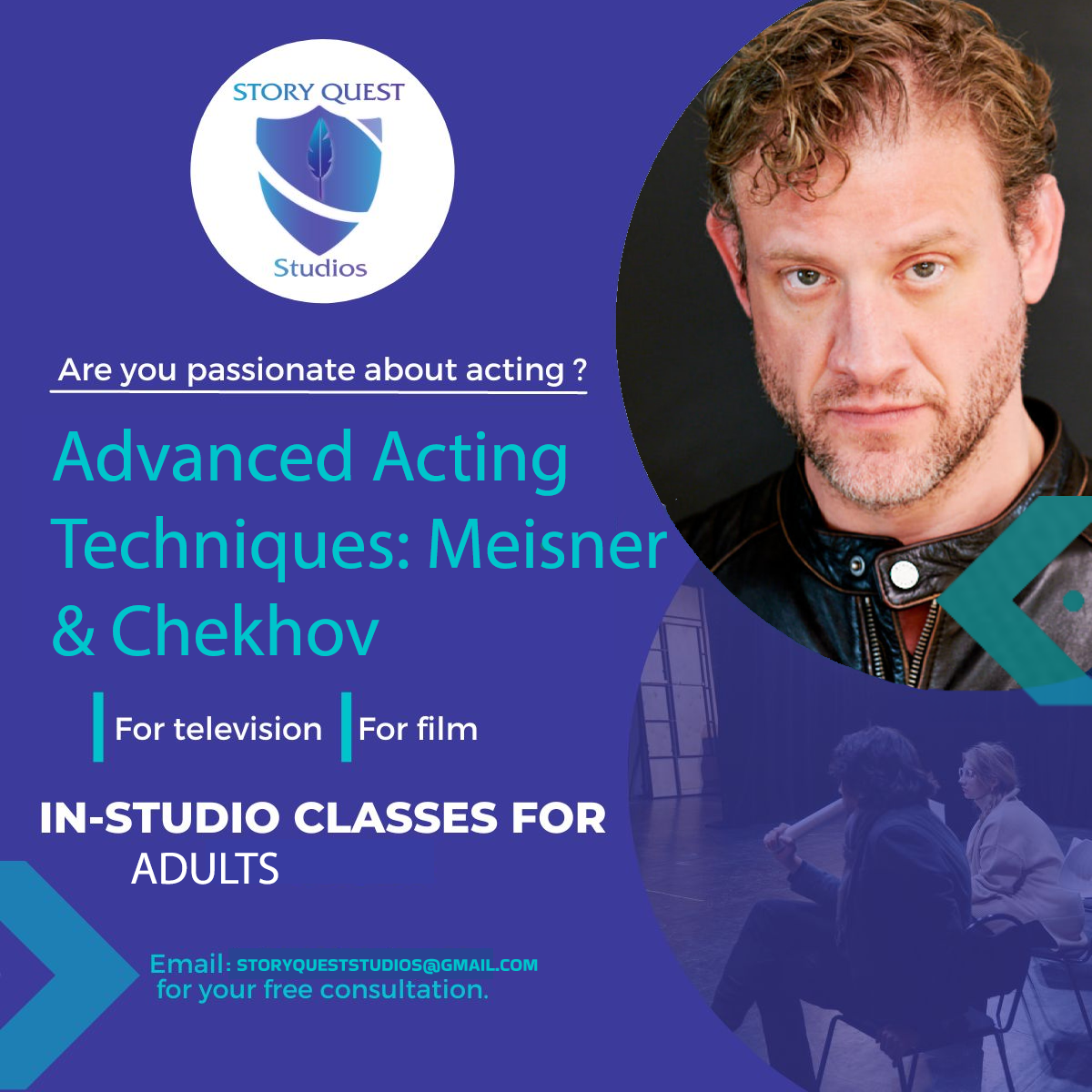 Advanced Acting Techniques: Meisner & Chekhov