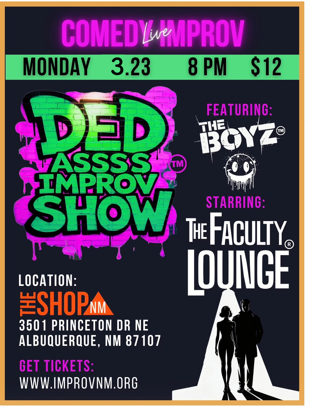 Boyz improv comedy team Story Quest Studios