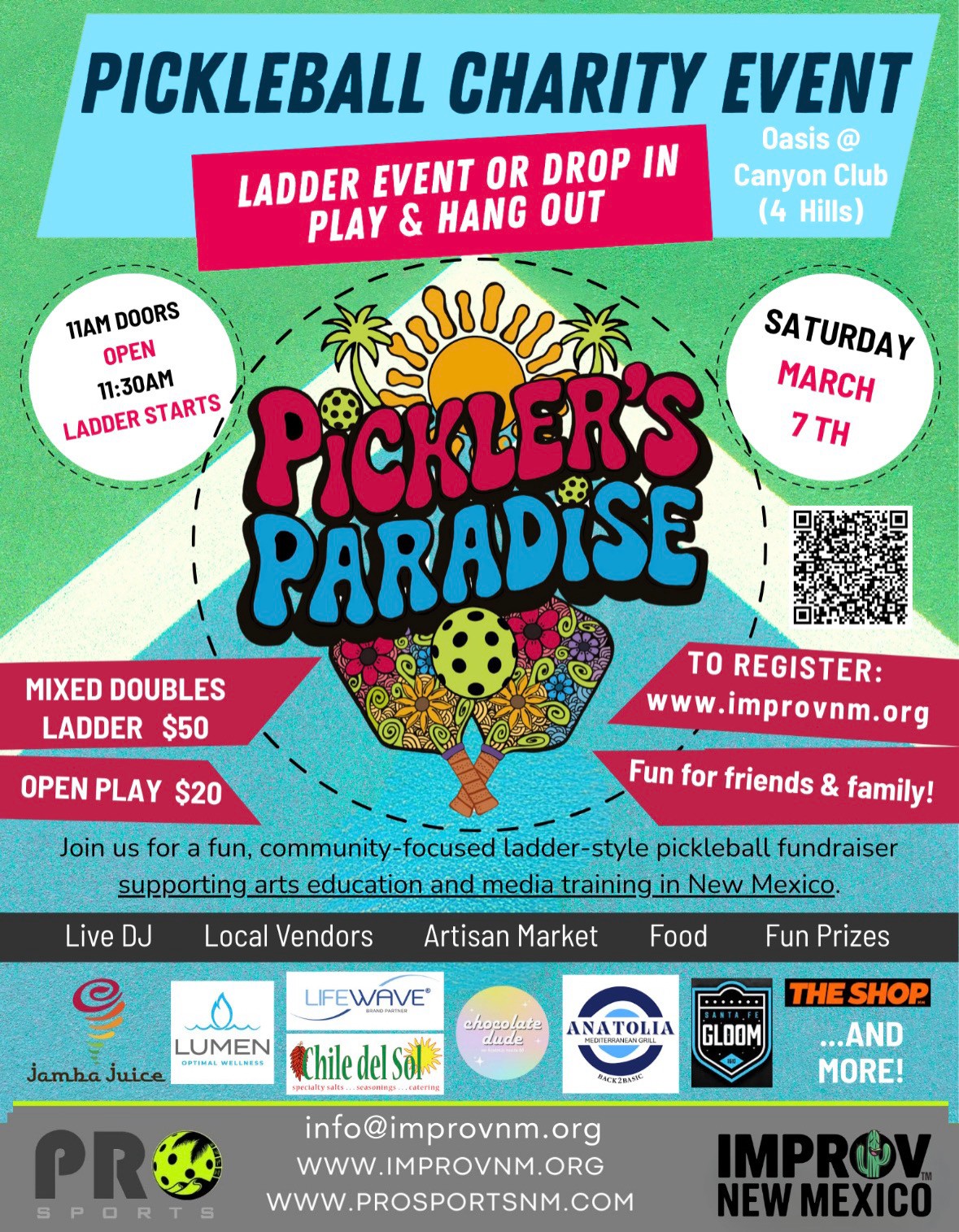 Pickleball Charity Event